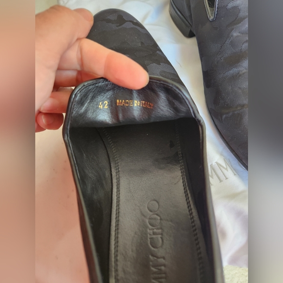 Jimmy Choo men's smoking slippers - Picture 2 of 3